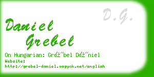daniel grebel business card